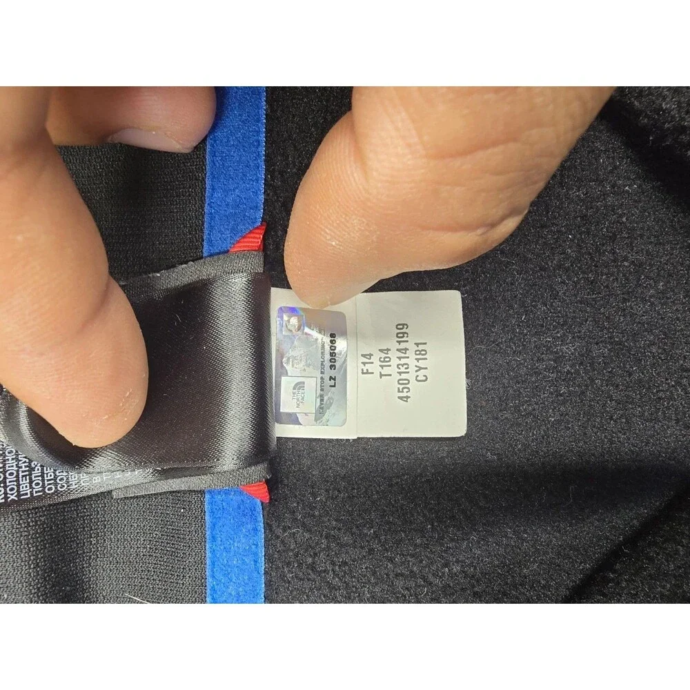 The North Face 1/4 Zip Fleece Pullover Men’s Outdoors Adventure Black LARGE